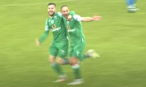 Видео гола Стасевича матча Премьер-Лиги «Жетысу» — «Атырау»