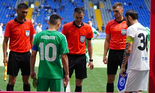 Фоторепортаж с матча Премьер-Лиги «Окжетпес» — «Тобол» 1:2