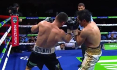 Видео боя непобежденных боксеров из Казахстана и России с деклассом