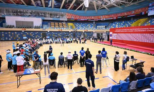 Чемпионат Казахстана по бочча завершился в Астане