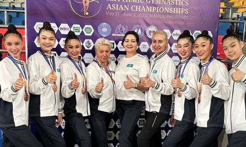 Казахстанские гимнастки завоевали еще три медали на чемпионате Азии на Филиппинах 
