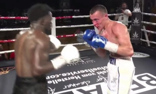 «Молодому Головкину» из Казахстана разбили лицо в кровавой зарубе с нокдауном