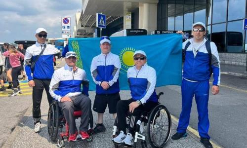 Казахстанцы отличились на международном турнире по теннису на колясках