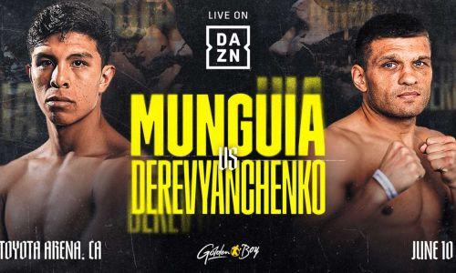 Прямая трансляция боя Хайме Мунгия — Сергей Деревянченко