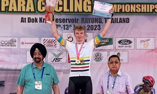 Молодые казахстанские велосипедисты завоевали три «золота» на ЧА-2023