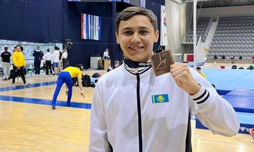 Казахстанский гимнаст стал призером этапа Кубка мира