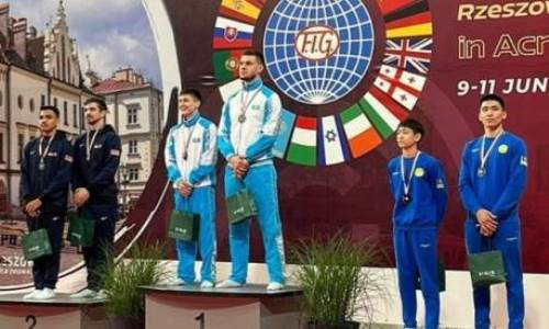 Казахстанцы стали победителями этапа Кубка мира по акробатике