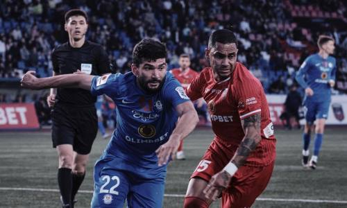 Фоторепортаж с матча Премьер-Лиги «Аксу» — «Ордабасы» 0:1