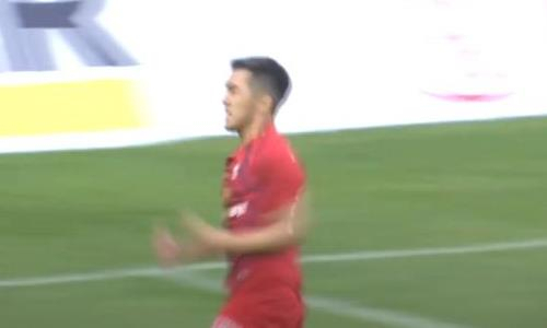 Видео гола Кенесова матча Премьер-Лиги «Актобе» — «Шахтер»