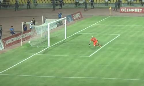 Видео гола Абдихоликова матча Премьер-Лиги «Ордабасы» — «Атырау»