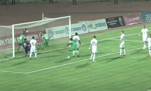 Видео гола Нсунгуси Эффионга матча Премьер-Лиги «Ордабасы» — «Атырау»