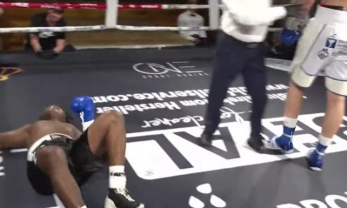 Видео полного боя, или Как боксер из Казахстана за 55 секунд жестко вырубил соперника в Германии
