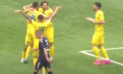 Видео гола Габышева матча Премьер-Лиги «Астана» — «Каспий»