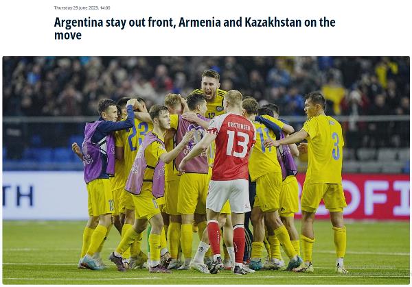 Казахстан затмил все футбольные сборные и стал главным героем ФИФА