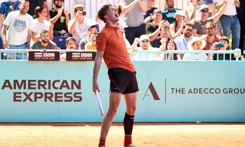 Стали известны позиции казахстанских теннисистов в обновленном рейтинге ATP