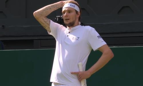 Лучшего теннисиста Казахстана шокировали на Уимблдоне-2023. Видео