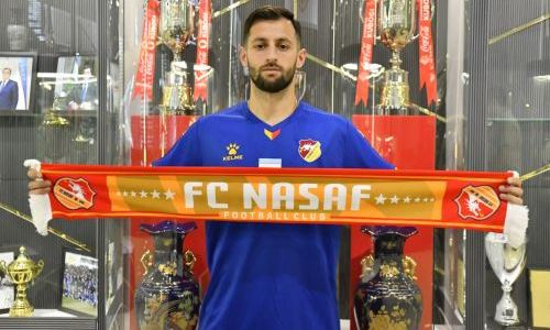 Грузинский футболист представлен в новом клубе после ухода из «Каспия»