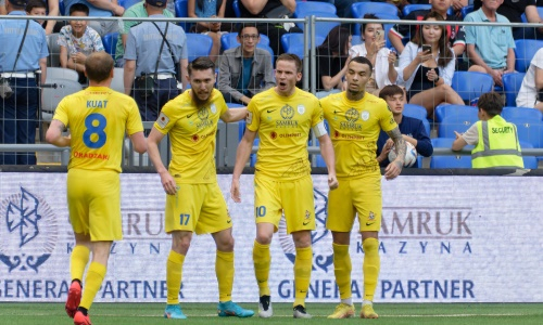 Определен лучший футболист «Астаны» в первом матче Лиги Чемпионов