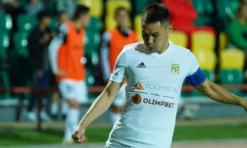 Закончился первый тайм матча «Тобол» — «Хонка» в Лиге Конференций