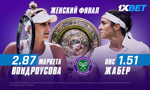 Женский финал Уимблдона. Прогноз от аналитиков 1XBET