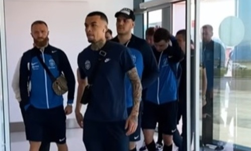 «Астана» прилетела в Грузию на матч Лиги Чемпионов. Видео