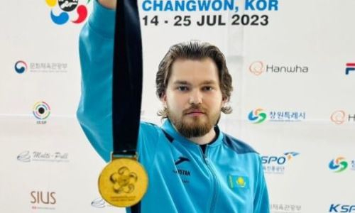 Казахстанский спортсмен стал чемпионом мира по стрельбе