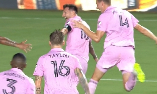 Видео первого гола Лионеля Месси за «Интер Майами»