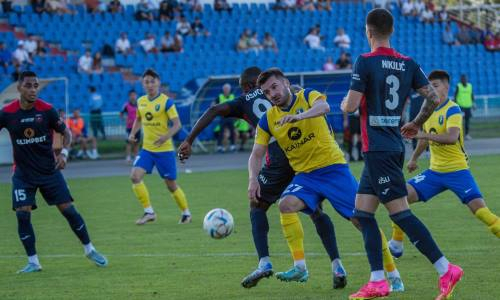 Фоторепортаж с матча Премьер-Лиги «Жетысу» — «Аксу» 1:1