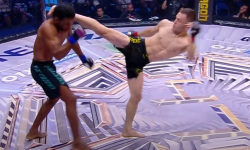 Претендент в UFC из Казахстана оформил глухой нокаут одним ударом. Видео