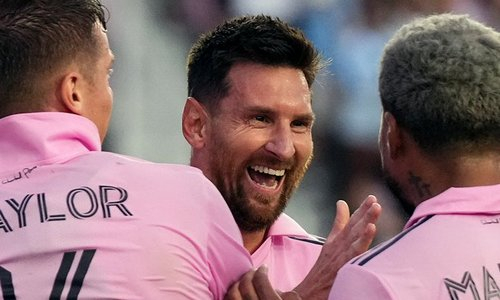 Видео первого дубля Лионеля Месси за «Интер Майами»