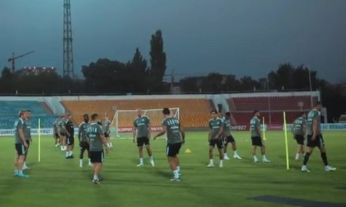 «Легия» показала видео с тренировки перед матчем с «Ордабасы»