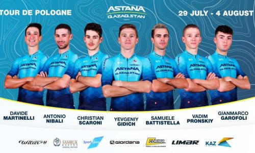«Астана» назвала состав на «Тур Польши»