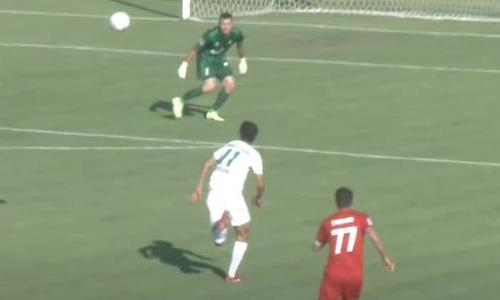 Видео гола Жангылышбая матча Премьер-Лиги «Мактаарал» — «Актобе»