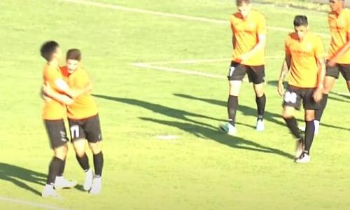 Видео гола Свиридова матча Премьер-Лиги «Жетысу» — «Шахтер»