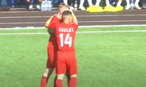 Видео гола Березкина матча Премьер-Лиги «Кызылжар» — «Кайрат»