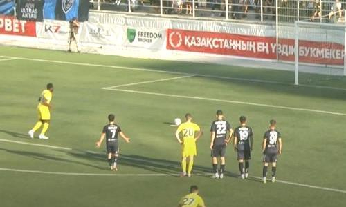 Видео гола Дарбо матча Премьер-Лиги «Каспий» — «Астана»