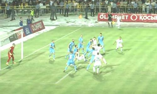 Видео гола Ерланова матча Кубка Казахстана «Ордабасы» — «Астана»