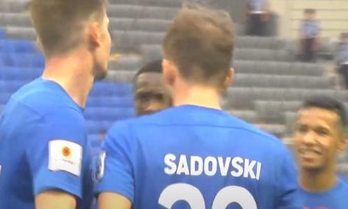 Видео гола Садовского матча Премьер-Лиги «Окжетпес» — «Ордабасы»