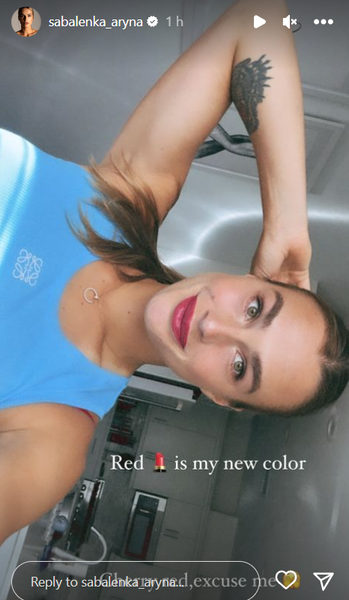 Арина Соболенко показала свой новый образ