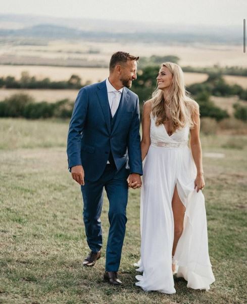 Титулованная обидчица Елены Рыбакиной вышла замуж за своего тренера. Фото