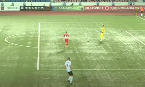 Видеообзор матча Премьер-Лиги «Аксу» — «Шахтер» 2:1