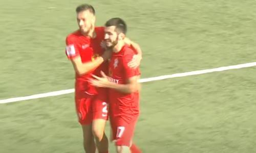 Видео гола Умаева матча Премьер-Лиги «Каспий» — «Актобе»