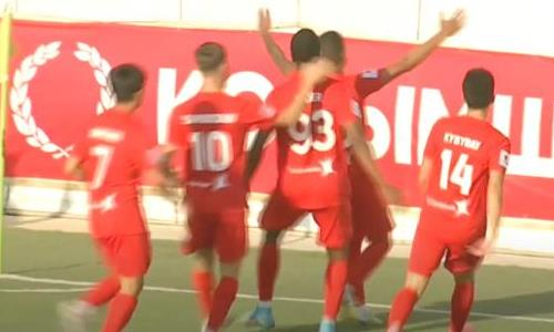 Видео гола Шины матча Премьер-Лиги «Каспий» — «Актобе»