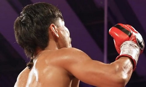 Зарубежный промоушен опубликовал видео нокаута «Казахского короля» с нового ракурса