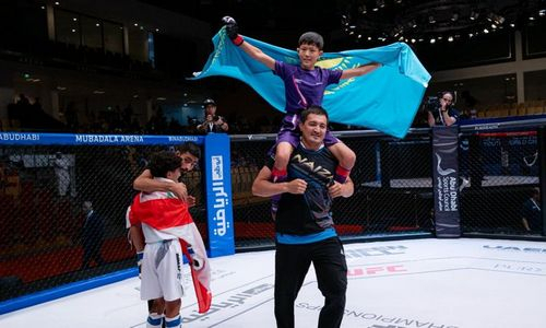 Казахстан завоевал «золото» и «бронзу» на юношеском чемпионате мира по ММА