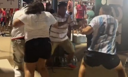 Фанаты Лионеля Месси устроили драку во время матча «Интер Майами». Видео