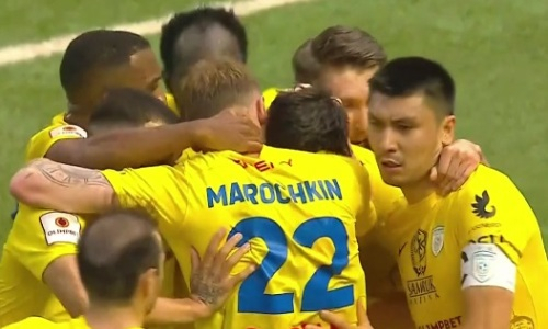 Закончился первый тайм матча «Астана» — «Лудогорец»