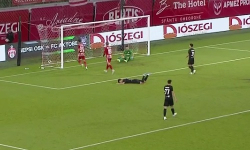 Как «Актобе» на 89-й минуте упустил сенсационную победу в еврокубках. Видео