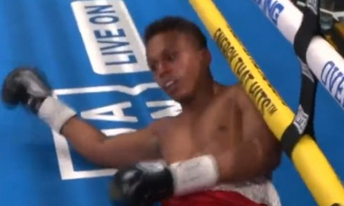 «Бомбическим» нокаутом завершился бой на вечере бокса в США. Видео