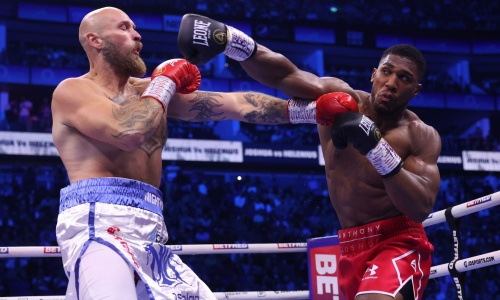 Видео полного боя Энтони Джошуа — Роберт Хелениус с жестким нокаутом